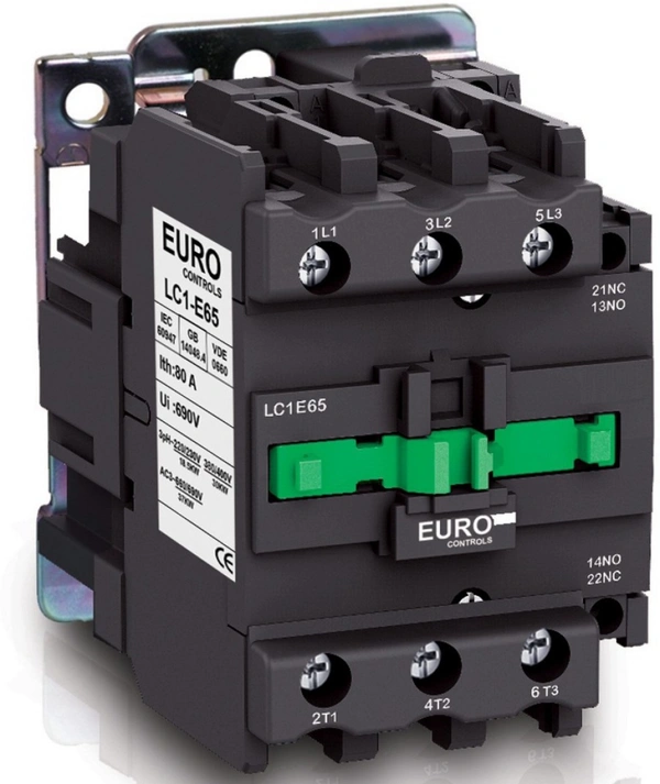 Power Contactor Lc1e63 63 Amps Volts 220 Ac 3 Pole 3no Copper Coil Heavy Duty 