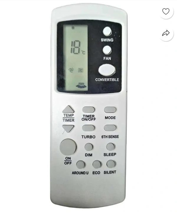 Whirlpool AC Remote 259