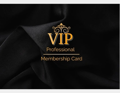 Professional VIP Card