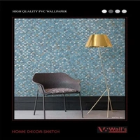 HOME DECOR-SKETCH Wallpaper 4 - 0.53 mtrs X 10 mtrs = 57 Sqft, 1.2kgs