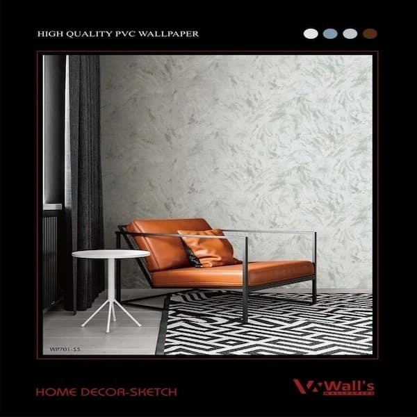 HOME DECOR-SKETCH Wallpaper 7 - 0.53 mtrs X 10 mtrs = 57 Sqft, 1.2kgs
