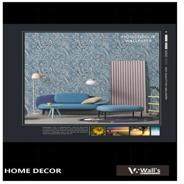 Home Decor WP360 - 0.53 mtrs X 10 mtrs = 57 Sqft, 1.2kgs