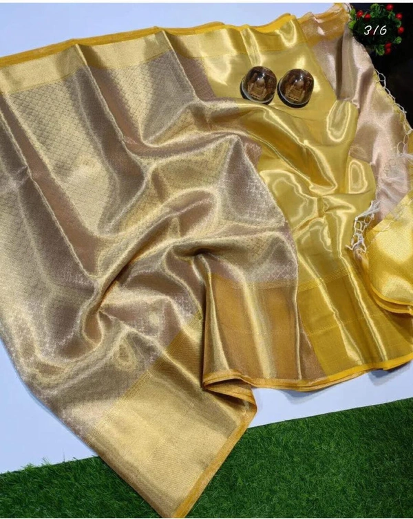 Banarasi soft tissue tanchui silk saree  - TSB0501 ( NO COD )