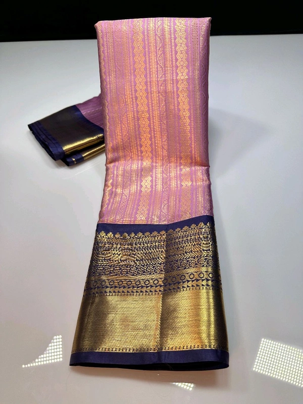 Kanchi Semi Silk Saree - KSS004  ❌COD