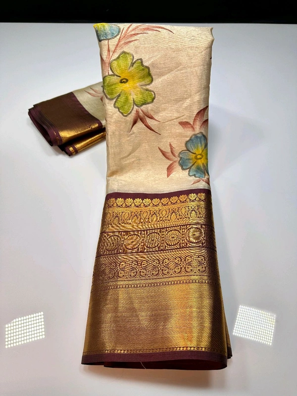 Tissue Kanchi Silk Saree - KTS001