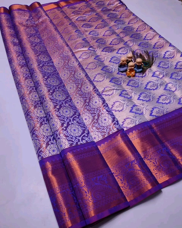 Kanjivaram Tissue Silk Saree - L05003