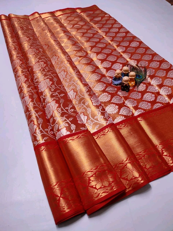 Kanjivaram Tissue Silk Saree - L05007