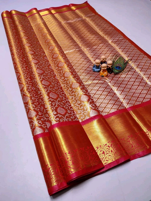 Kanjivaram Tissue Silk Saree - L05008