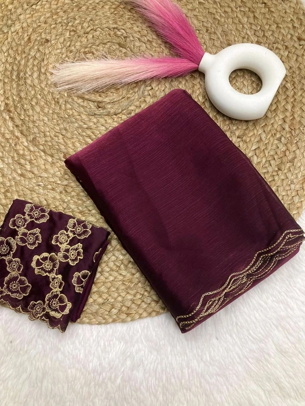 Beutiful Premium Quality Jimmy Choo Saree - W54001