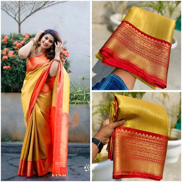 Actress Sneha Inspired Tissue Saree - BT0803