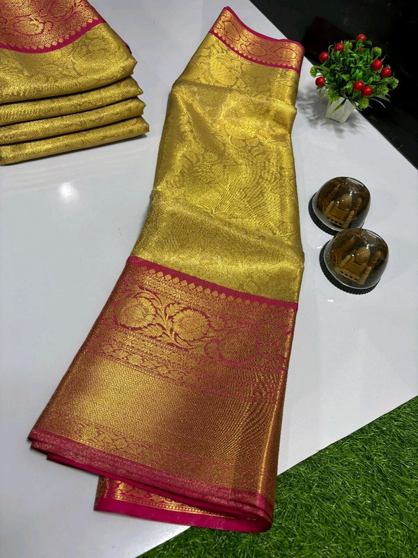 Banarasi Soft Tissue Silk Saree - BS0806