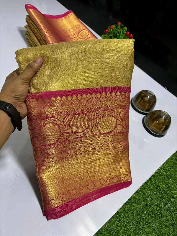 Banarasi Soft Tissue Silk Saree - BS0806