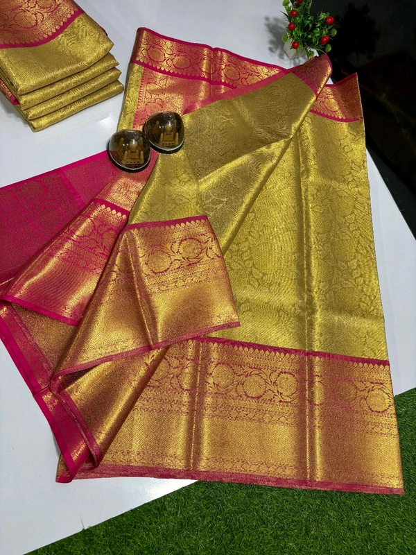 Banarasi Soft Tissue Silk Saree - BS0806