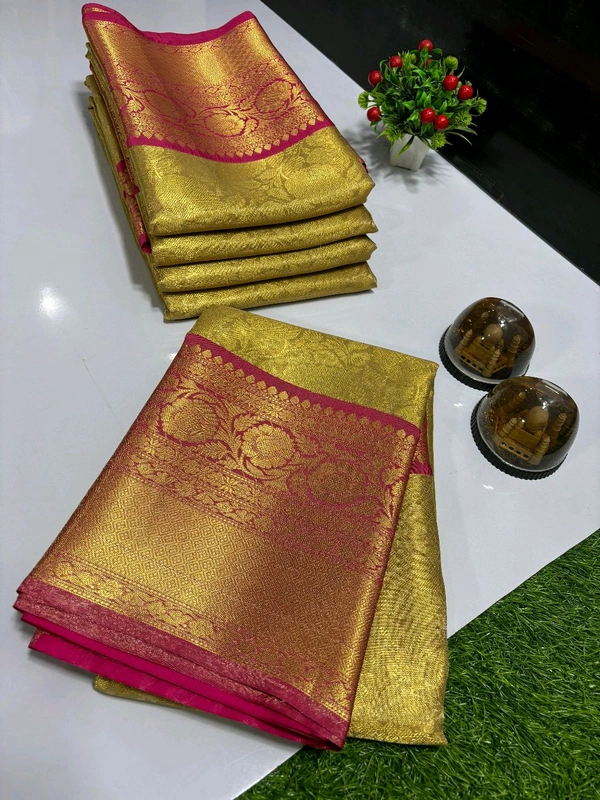 Banarasi Soft Tissue Silk Saree - BS0806