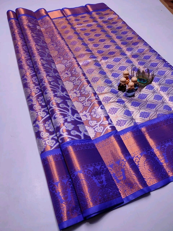 Kanjivaram Tissue Silk Saree - L05012 - 