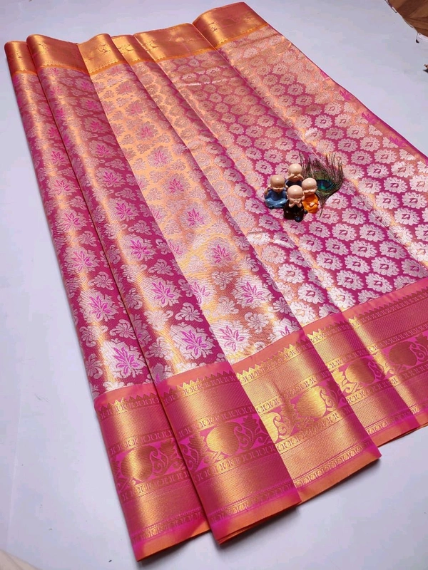 Kanjivaram Tissue Silk Saree - L05018