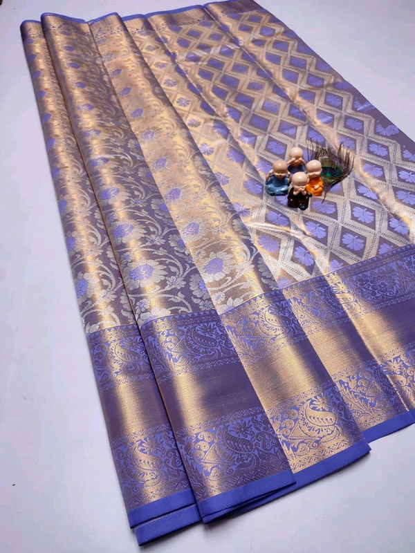 L05019 Kanjivaram Tissue Silk Saree 