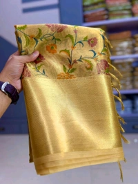 BT9102 Banarasi Tissue Silk Saree 