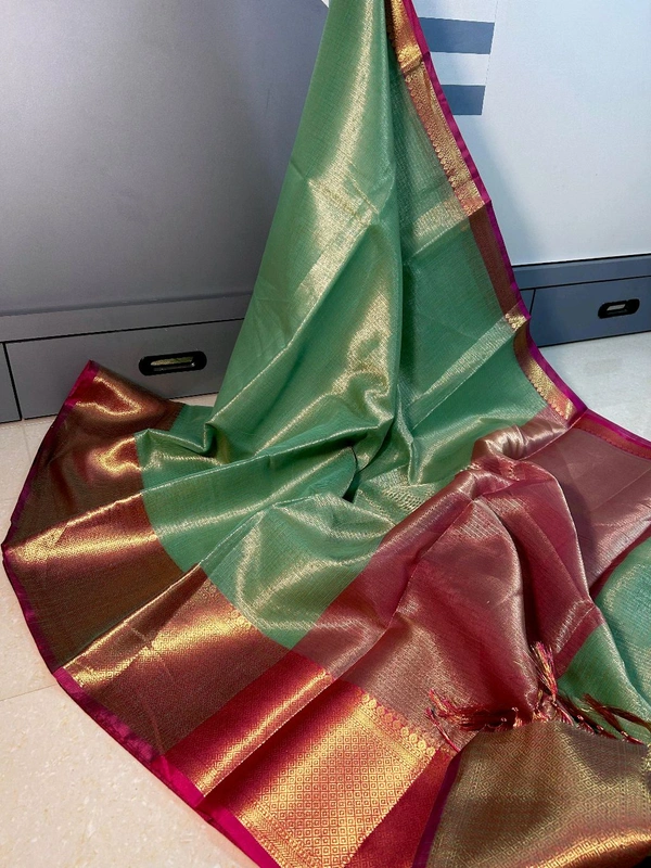 BT9103 Banarasi Tissue Silk Saree 