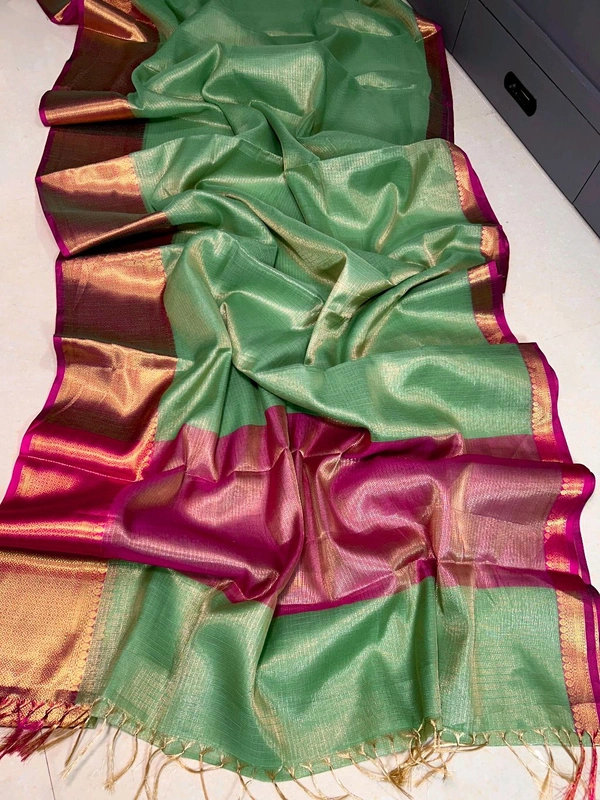 BT9103 Banarasi Tissue Silk Saree 