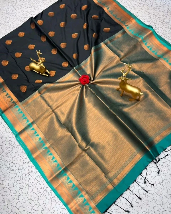 L24002 Semi Kanchi Soft Silk Saree