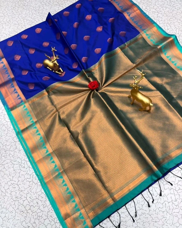 L24003 Semi Kanchi Soft Silk Saree