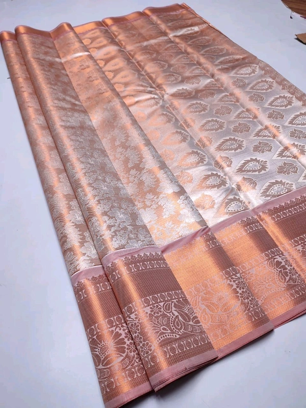 L05020 Kanjivaram Tissue Silk Saree 