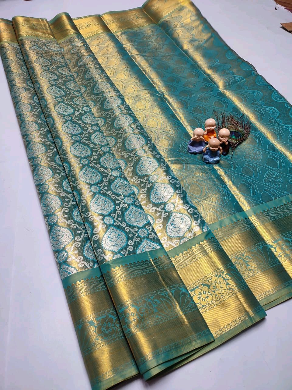 Kanjivaram Tissue Silk Saree