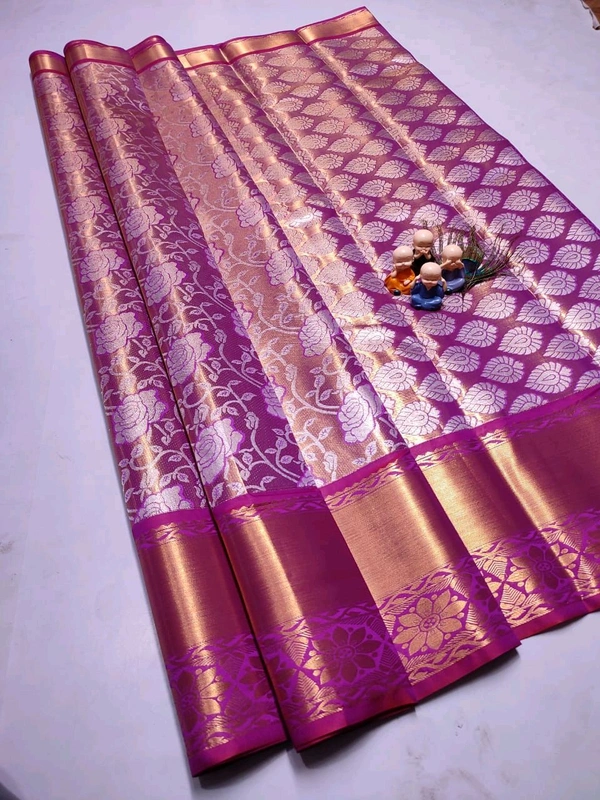 L05025 Kanjivaram Tissue Silk Saree 