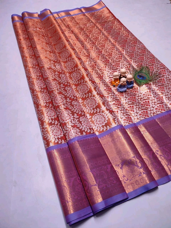 L05027 Kanjivaram Tissue Silk Saree 