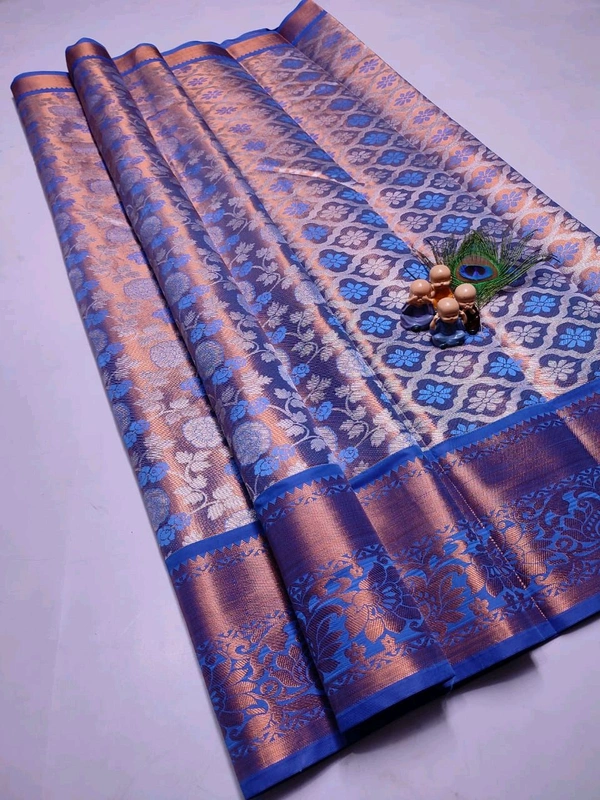 L05029 Kanjivaram Tissue Silk Saree 