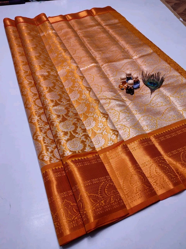 L05030 Kanjivaram Tissue Silk Saree 