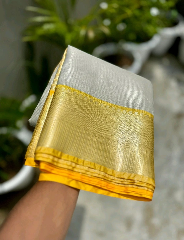 B04007 Banarasi Tissue Silk Saree