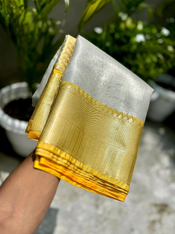 B04007 Banarasi Tissue Silk Saree