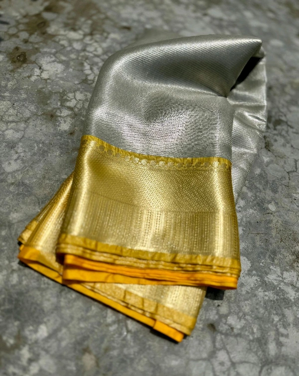 B04007 Banarasi Tissue Silk Saree