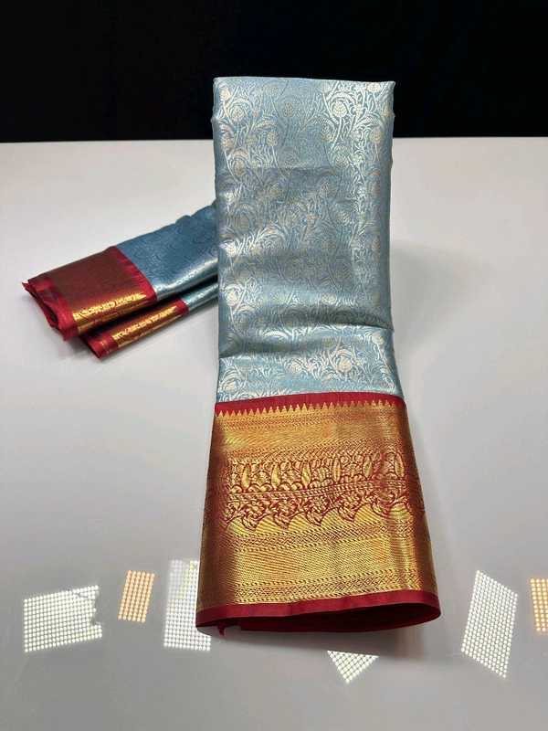 B06002 Kanjivaram Soft Pattu Silk Saree