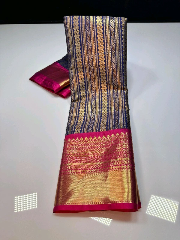 B06012 Kanchi Soft Pattu Silk Saree