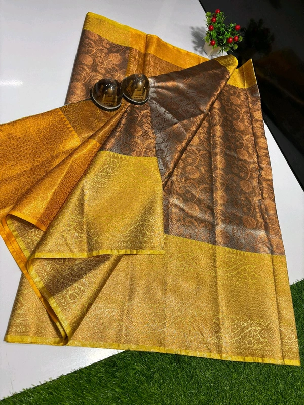 B04008 Banarasi Tissue Silk Saree