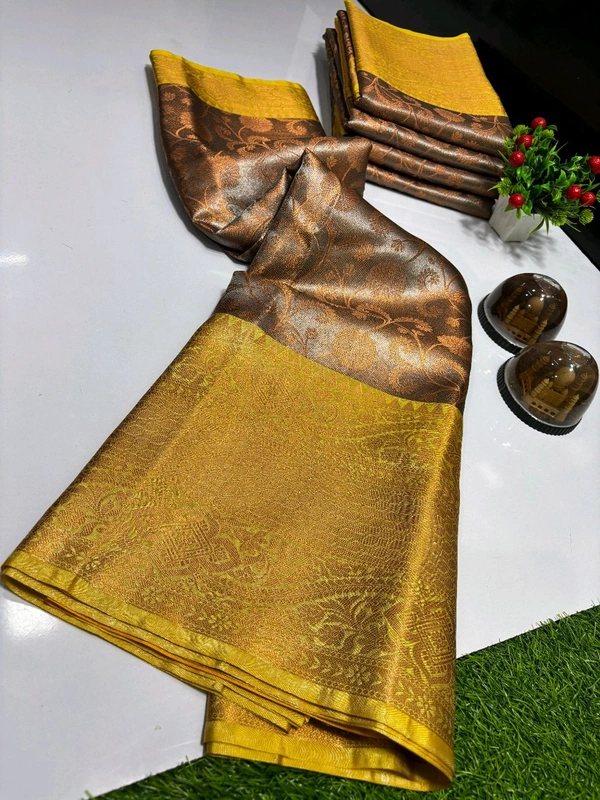 B04008 Banarasi Tissue Silk Saree