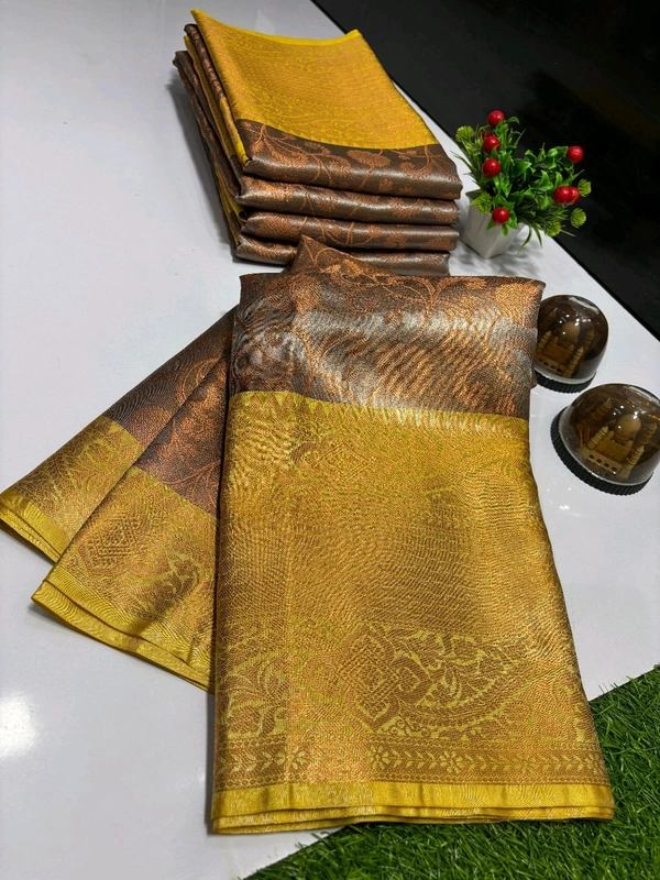 B04008 Banarasi Tissue Silk Saree