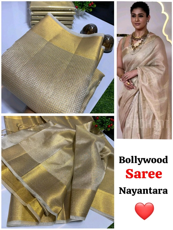 B08001 Nayanthara Mam Inspired Saree