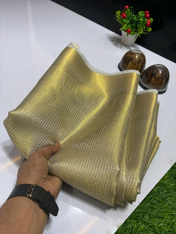 B11007 Pure Banarasi Soft Tissue Silk Saree 