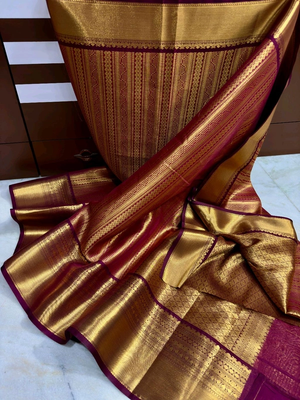 B03001 Semi Pure Kanjivaram Soft Silk Saree