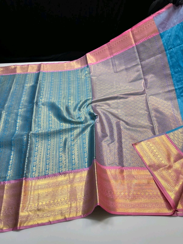 B06058 Semi Pure Kanjivaram Soft Silk Saree