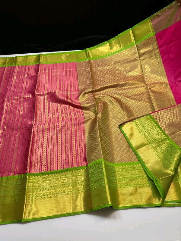 B06059 Semi Pure Kanjivaram Soft Silk Saree