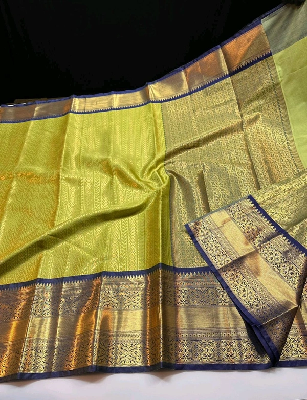 B06060 Semi Pure Kanjivaram Soft Silk Saree