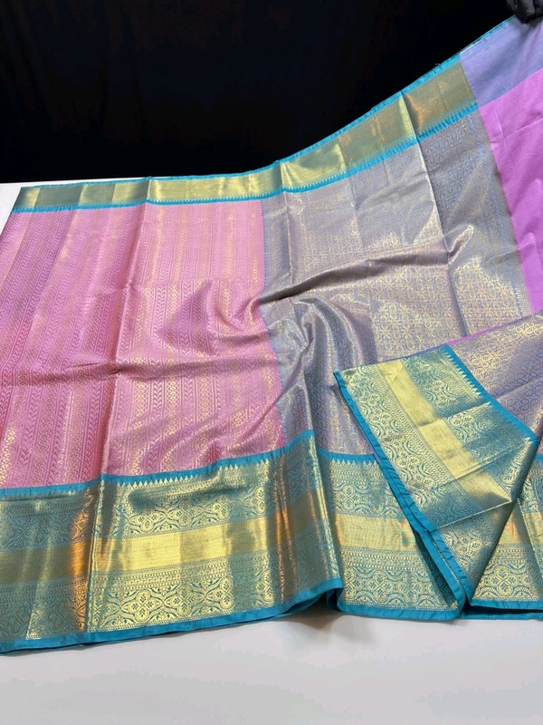 B06061 Semi Pure Kanjivaram Soft Silk Saree