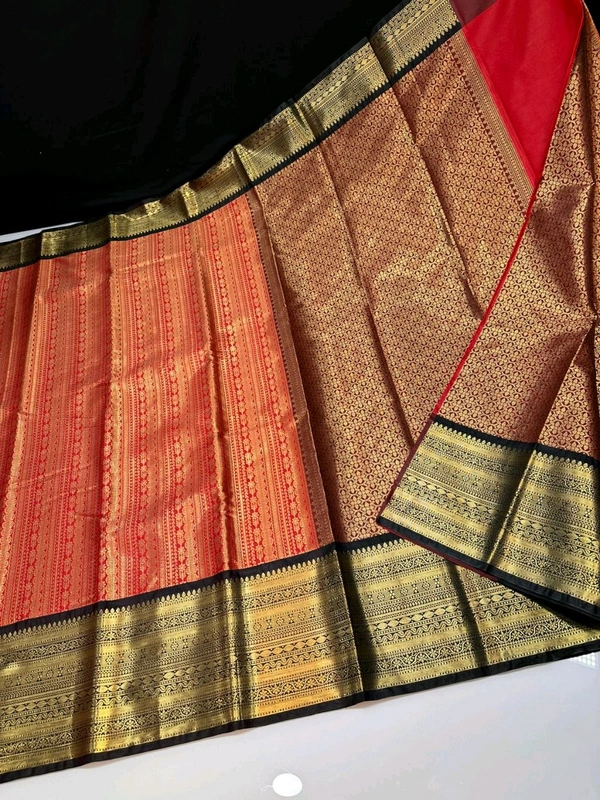 B06064 Semi Kanjivaram Soft Silk Saree