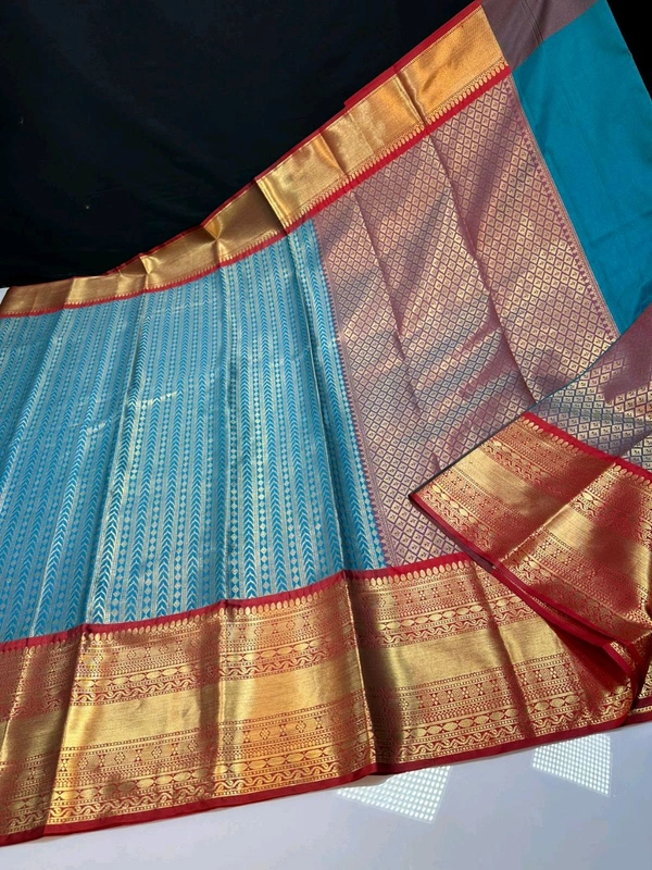 B06081 Semi Kanjivaram Soft Silk Saree