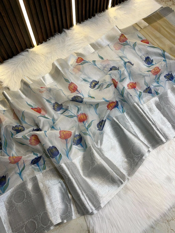 B13010 Soft Katan Silk Saree